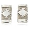 Rare Certified Authentic Handmade Navajo .925 Sterling Silver Clip Native American Earrings 17938-3