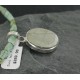Real Handmade Inlaid Certified Authentic Zuni .925 Sterling Silver Boulder Turquoise Native American Necklace 390678420543