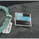 Real Handmade Inlaid Certified Authentic Zuni .925 Sterling Silver Natural Turquoise 291 Native American Necklace 370914234440