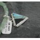 Real Handmade Inlaid Certified Authentic Zuni .925 Sterling Silver Turquoise Native American Necklace 370919153892