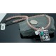 Real Handmade Storyteller Turquoise Certified Authentic .925 Sterling Silver Navajo Native American Necklace 370808224527