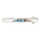 Silver Certified Authentic Handmade Navajo Natural Turquoise Native American Hair Barrette 10346-3