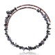 Snowflake Obsidian Certified Authentic Navajo Native American Adjustable Choker Wrap Necklace 25567 Snowflake Obsidian Certified Authentic Navajo Native American Adjustable Choker Wrap Necklace 25567