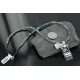 Sterling .925 Sterling Silver Handmade Wave Certified Authentic Navajo Turquoise Native American Necklace 390667520150
