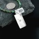 Sterling .925 Sterling Silver Handmade Wave Certified Authentic Navajo Turquoise Native American Necklace 390667520150