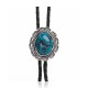 Sun .925 Sterling Silver Certified Authentic Handmade Navajo Native American Bolo Tie 24558