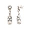 Sun .925 Sterling Silver Certified Authentic Handmade Navajo Native American Earrings 17980