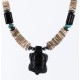 Certified Authentic Navajo .925 Sterling Silver Turquoise Onyx Native American Necklace 390774753235 Certified Authentic Navajo .925 Sterling Silver Turquoise Onyx Native American Necklace 390774753235