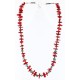 Certified Authentic Navajo .925 Sterling Silver Graduated Coral and Turquoise Native American Necklace 750101-6 Certified Authentic Navajo .925 Sterling Silver Graduated Coral and Turquoise Native American Necklace 750101-6