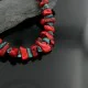 Navajo .925 Sterling Silver Graduated Coral Turquoise Native American Necklace 390680673641