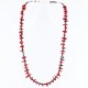 Certified Authentic Navajo .925 Sterling Silver Graduated Coral Turquoise Native American Necklace 750101-10 Certified Authentic Navajo .925 Sterling Silver Graduated Coral Turquoise Native American Necklace 750101-10