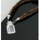 Certified Authentic 2 Strand Navajo .925 Sterling Silver Natural Turquoise and LAPIS Native American Necklace 370825592411