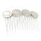 Vintage Style Buffalo Nickel Handmade Navajo Certified Authentic Nickel Hairclip 10325-1
