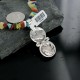 Vintage Style Indian Head OLD Double Buffalo Coin Certified Authentic Navajo .925 Sterling Silver Spiny Oyster Native American Necklace 370901970097