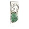Vintage Style OLD Buffalo Coin Certified Authentic Navajo .925 Sterling Silver and Nickel Natural Turquoise Native American Money Clip 11248-1