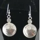 Vintage Style OLD Buffalo Coin Navajo .925 Sterling Silver Coral Silver Native American Earrings 370924499956