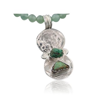 Vintage Style OLD Buffalo Coin Certified Authentic Navajo .925 Sterling Silver Natural Turquoise Native American Necklace 390619935949
