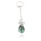 Vintage Style OLD Buffalo Coin Certified Authentic Navajo .925 Sterling Silver Turquoise Native American Keychain 390828929478