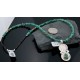 Vintage Style OLD Buffalo Coin Certified Authentic Navajo .925 Sterling Silver Turquoise Native American Necklace 370875966429