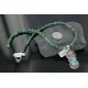 Vintage Style OLD Buffalo Coin Certified Authentic Navajo .925 Sterling Silver Turquoise Native American Necklace 370906002070
