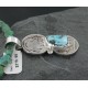 Vintage Style OLD Buffalo Coin Certified Authentic Navajo .925 Sterling Silver Turquoise Native American Necklace 370906002070
