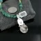 Vintage Style OLD Buffalo Coin Navajo .925 Sterling Silver Turquoise Native American Necklace 370906914828