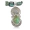 Vintage Style OLD Buffalo Coin Certified Authentic Navajo .925 Sterling Silver Turquoise Native American Necklace 370909953751