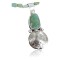 Vintage Style OLD Buffalo Coin Certified Authentic Navajo .925 Sterling Silver Turquoise Native American Necklace 370919179408