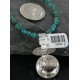 Vintage Style OLD Buffalo Coin Certified Authentic Navajo .925 Sterling Silver Turquoise Native American Necklace 370923230392