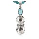 Vintage Style OLD Buffalo Coin Certified Authentic Navajo .925 Sterling Silver Turquoise Native American Necklace 370998562888