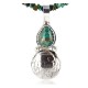 Vintage Style OLD Buffalo Coin Certified Authentic Navajo .925 Sterling Silver Turquoise Native American Necklace 371050721410 Vintage Style OLD Buffalo Coin Certified Authentic Navajo .925 Sterling Silver Turquoise Native American Necklace 371050721410