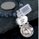 Vintage Style OLD Buffalo Coin Certified Authentic Navajo .925 Sterling Silver Turquoise Native American Necklace 390650301623