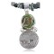 Vintage Style OLD Buffalo Coin Certified Authentic Navajo .925 Sterling Silver Turquoise Native American Necklace 390663943397