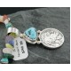 Vintage Style OLD Buffalo Coin Certified Authentic Navajo .925 Sterling Silver Turquoise Native American Necklace 390664059919