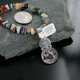 Vintage Style OLD Buffalo Coin Certified Authentic Navajo .925 Sterling Silver Turquoise Native American Necklace 390664059919