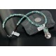 Vintage Style OLD Buffalo Coin Certified Authentic Navajo .925 Sterling Silver Turquoise Native American Necklace 390675808723