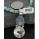 Vintage Style OLD Buffalo Coin Certified Authentic Navajo .925 Sterling Silver Turquoise Native American Necklace 390675808723