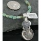 Vintage Style OLD Buffalo Coin Certified Authentic Navajo .925 Sterling Silver Turquoise Native American Necklace 390678083188