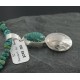 Vintage Style OLD Buffalo Coin Certified Authentic Navajo .925 Sterling Silver Turquoise Native American Necklace 390681930351