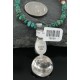 Vintage Style OLD Buffalo Coin Certified Authentic Navajo .925 Sterling Silver Turquoise Native American Necklace 390681930351