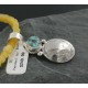 Vintage Style OLD Buffalo Coin Certified Authentic Navajo .925 Sterling Silver Turquoise Native American Necklace 390726660986