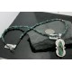 Vintage Style OLD Buffalo Coin Certified Authentic Navajo .925 Sterling Silver Turquoise Native American Necklace 390731829523