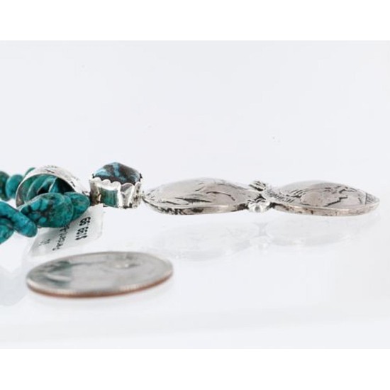 Vintage Style OLD Buffalo Coin Certified Authentic Navajo .925 Sterling Silver Turquoise Native American Necklace 390756974494 Vintage Style OLD Buffalo Coin Certified Authentic Navajo .925 Sterling Silver Turquoise Native American Necklace 390756974494