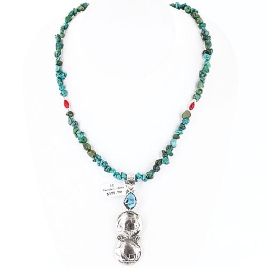 Vintage Style OLD Buffalo Coin Certified Authentic Navajo .925 Sterling Silver Turquoise Native American Necklace 390759713562 Vintage Style OLD Buffalo Coin Certified Authentic Navajo .925 Sterling Silver Turquoise Native American Necklace 390759713562