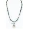 Vintage Style OLD Buffalo Coin Navajo .925 Sterling Silver Turquoise Native American Necklace 390809941949