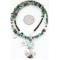 Vintage Style OLD Buffalo Coin Navajo .925 Sterling Silver Turquoise Native American Necklace 390809941949