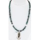 Vintage Style OLD Buffalo Coin Certified Authentic Navajo .925 Sterling Silver Turquoise Native American Necklace 390829911885