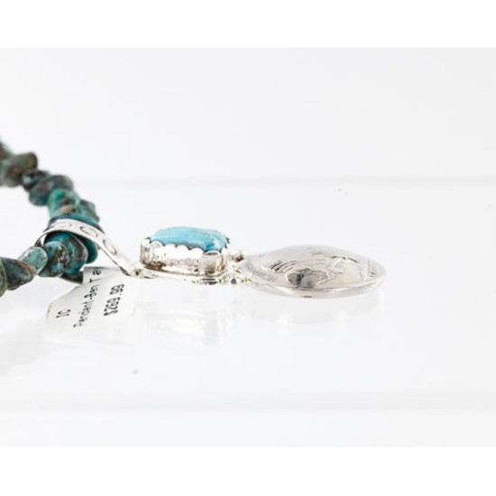 Vintage Style OLD Buffalo Coin Certified Authentic Navajo .925 Sterling Silver Turquoise Native American Necklace 390841364508 Vintage Style OLD Buffalo Coin Certified Authentic Navajo .925 Sterling Silver Turquoise Native American Necklace 390841364508
