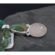 Vintage Style OLD Buffalo Nickel Certified Authentic Navajo .925 Sterling Silver Turquoise Native American Necklace 370890665979