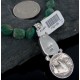 Vintage Style OLD Buffalo Nickel Certified Authentic Navajo .925 Sterling Silver Turquoise Native American Necklace 370890665979